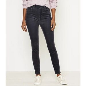 LOFT High Waist Skinny Corduroy Pant